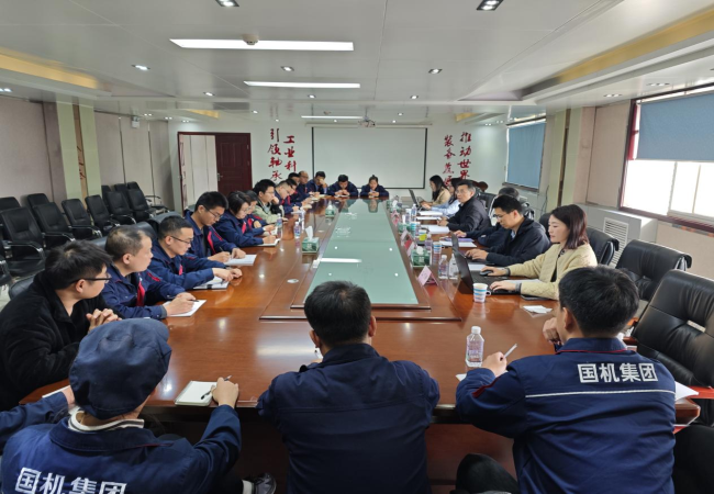 國機精工黨委書記、董事長、總經(jīng)理蔣蔚一行到軸研所調(diào)研